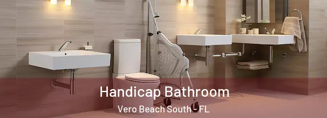 Handicap Bathroom Vero Beach South - FL