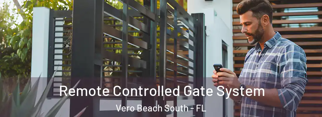  Remote Controlled Gate System Vero Beach South - FL